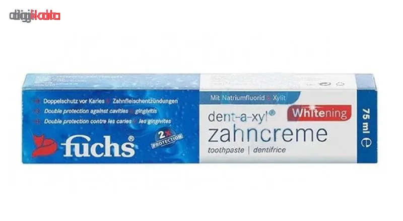 خمیردندان فوکس مدل Dent-a-xyl به همراه مسواک فوکس مدل Clips - تصویر 5