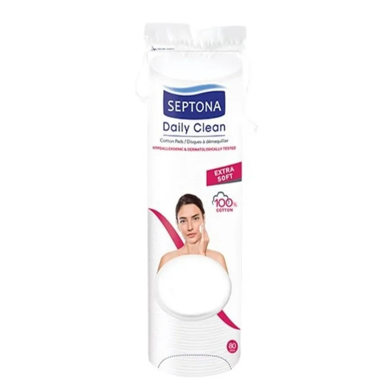 پد پاک کننده آرایش سپتونا مدل EXTRA SOFT بسته 80 عددی  - تصویر 2