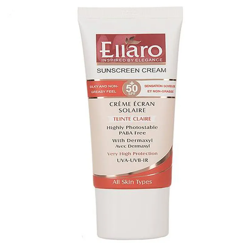 کرم ضد آفتاب الارو مدل teinte claire SPF+50 تحت لیسانس حجم 40 میلی لیتر