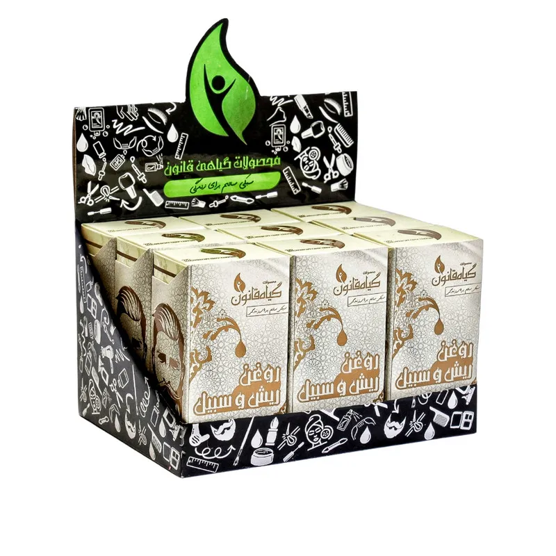 روغن ریش و سبیل گیاه قانون مدل 9 حجم 30 میلی لیتر مجموعه 9 عددی - تصویر 3