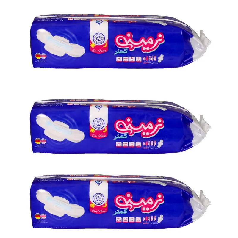  نوار بهداشتی نرمینه گستر مدل 020 مجموعه 3 عددی