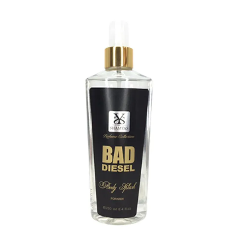 بادی اسپلش مردانه شمیاس مدل BAD DIESEL حجم 250 میلی لیتر - تصویر 2