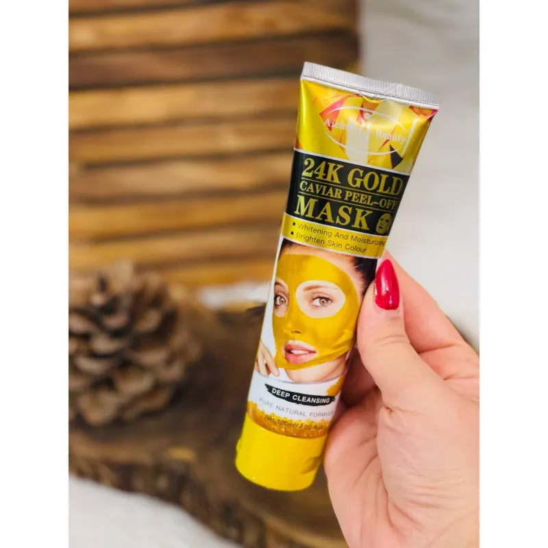 ماسک صورت آیچون بیوتی مدل 24k golld حجم 120 میلی لیتر - تصویر 2