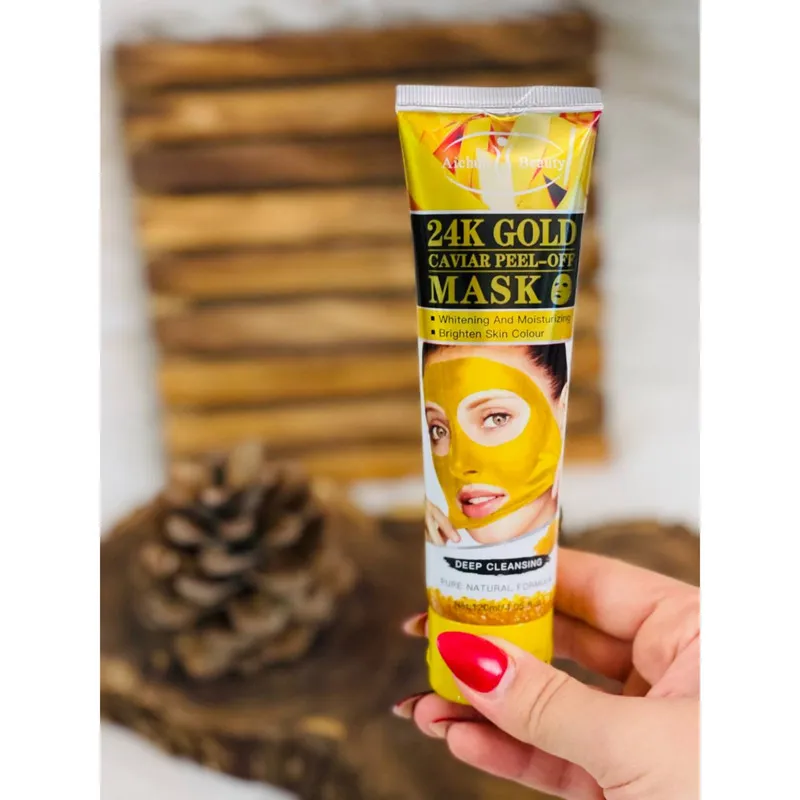 ماسک صورت آیچون بیوتی مدل 24k golld حجم 120 میلی لیتر - تصویر 6