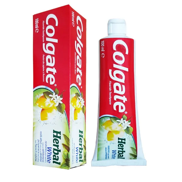 خمیر دندان کلگیت مدل Herbal White حجم 100 میلی لیتر - تصویر 2