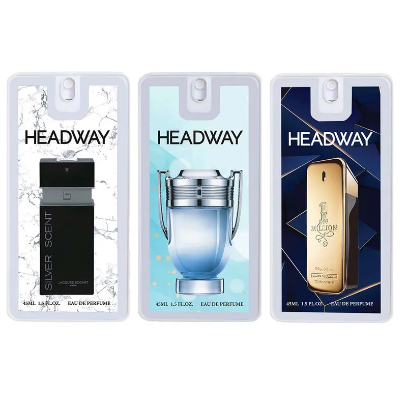 عطر جیبی مردانه هدوی مدل سیلورسنت و اینوکتوس و وان میلیون حجم 45 میلی لیتر مجموعه 3 عددی - تصویر 2
