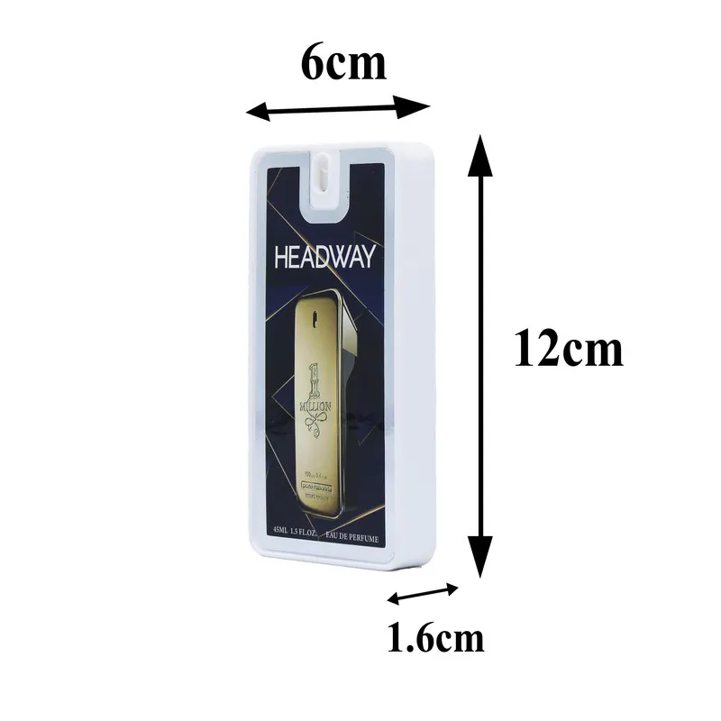 عطر جیبی مردانه هدوی مدل سیلورسنت و اینوکتوس و وان میلیون حجم 45 میلی لیتر مجموعه 3 عددی - تصویر 5