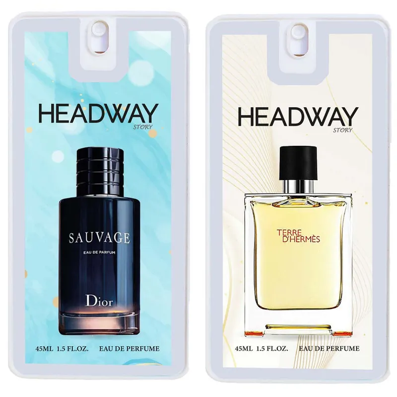 عطر جیبی مردانه هدوی مدل تق هرمس و ساواج حجم 45 میلی لیتر مجموعه 2 عددی - تصویر 2