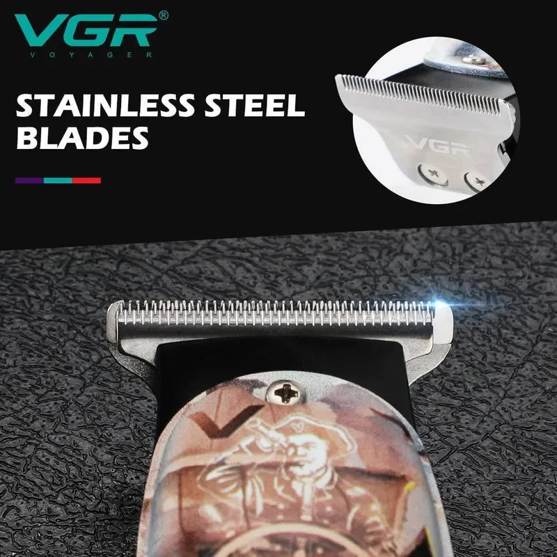 ماشین اصلاح موی سر و صورت وی جی ار مدل V-953 - تصویر 2