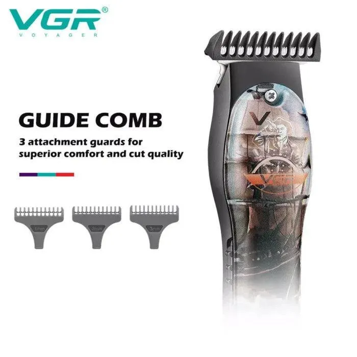ماشین اصلاح موی سر و صورت وی جی ار مدل V-953 - تصویر 3