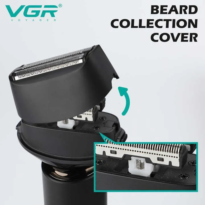 ماشین اصلاح موی صورت وی جی ار مدل V-380 - تصویر 2