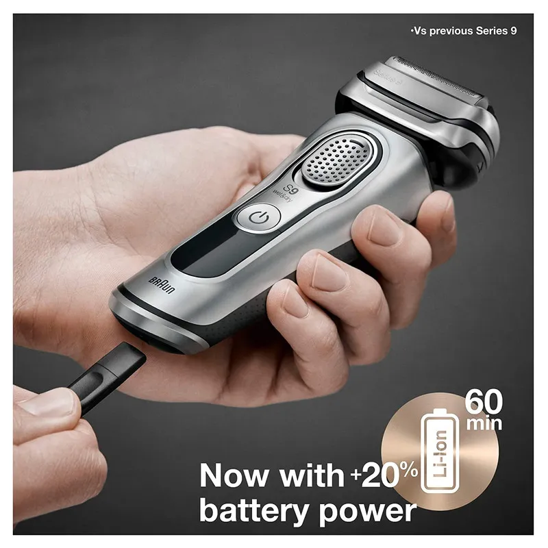 ماشین اصلاح موی صورت براون مدل 9390cc VS - تصویر 5