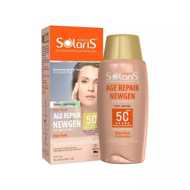 لوسیون ضد آفتاب آردن سولاریس مدل Age Repair newgen حجم 75 میلی لیتر - تصویر 2