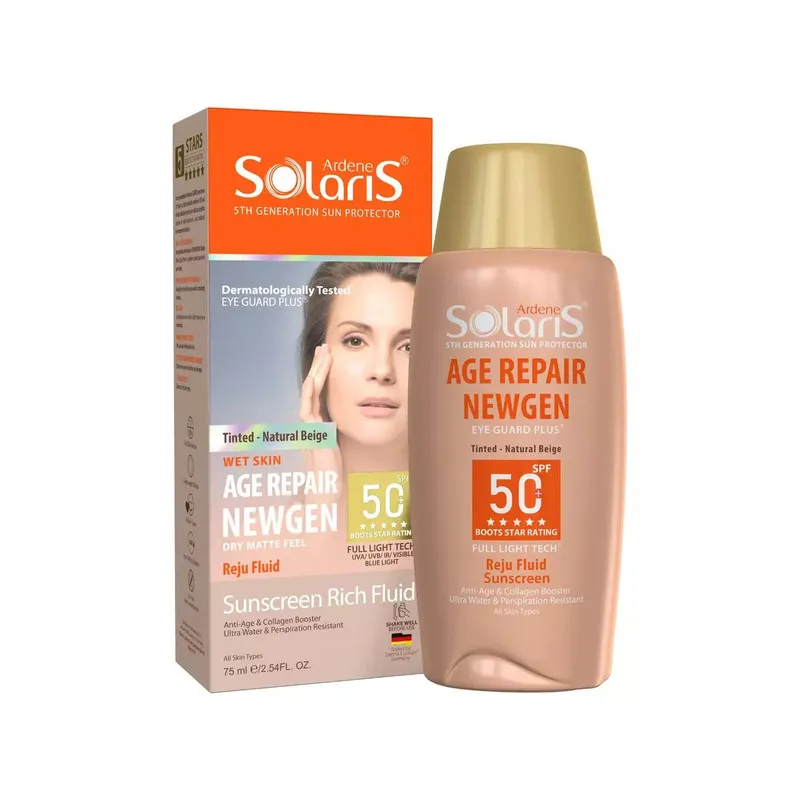 لوسیون ضد آفتاب آردن سولاریس مدل Age Repair newgen حجم 75 میلی لیتر - تصویر 2
