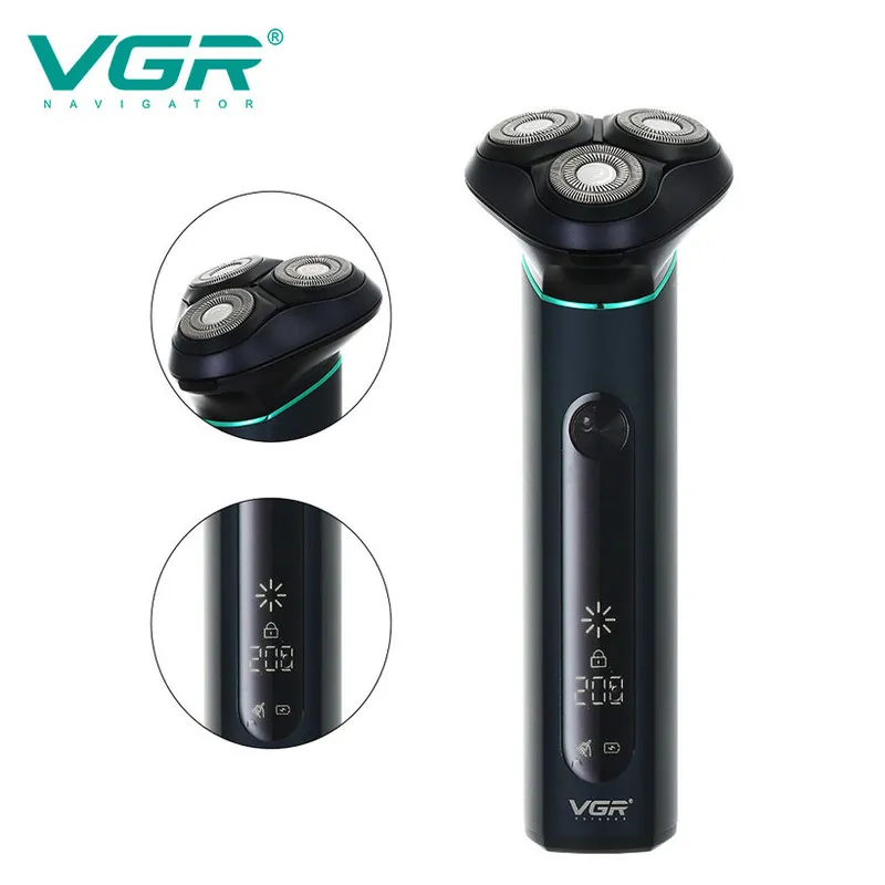 ماشین اصلاح موی صورت وی جی ار مدل V-310 - تصویر 5