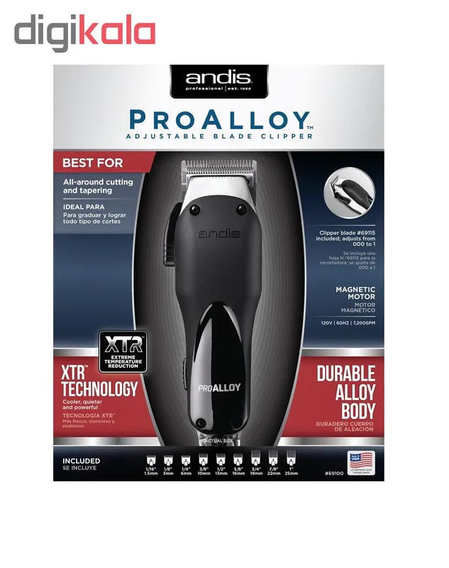 ماشین اصلاح اندیس مدل Pro Alloy - تصویر 2