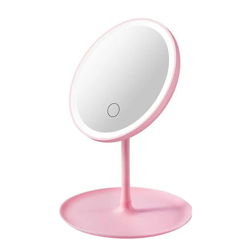 آینه و رینگ لایت آرایشی مدل LED