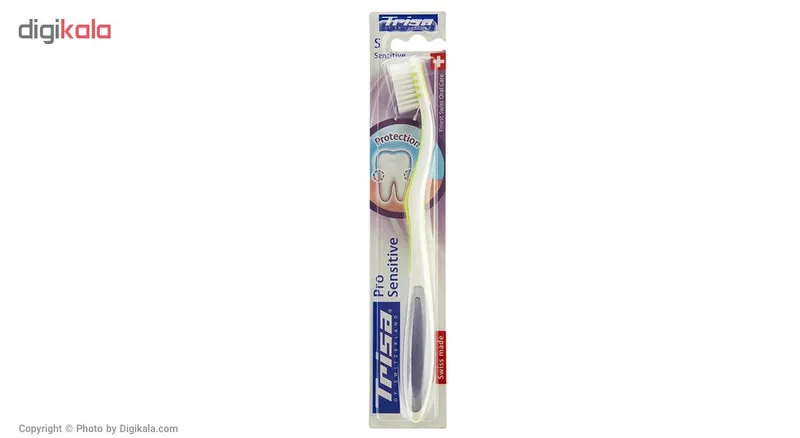 مسواک تریزا مدل Pro Sensitive با برس بسیار نرم - تصویر 2