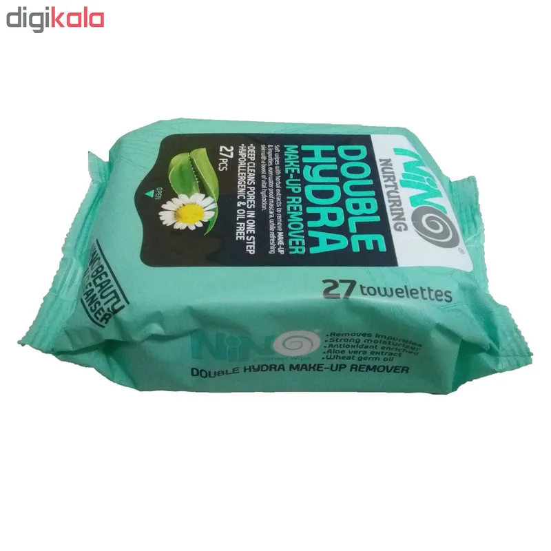 دستمال مرطوب نینو مدل Double Hydra بسته 27 عددی - تصویر 2