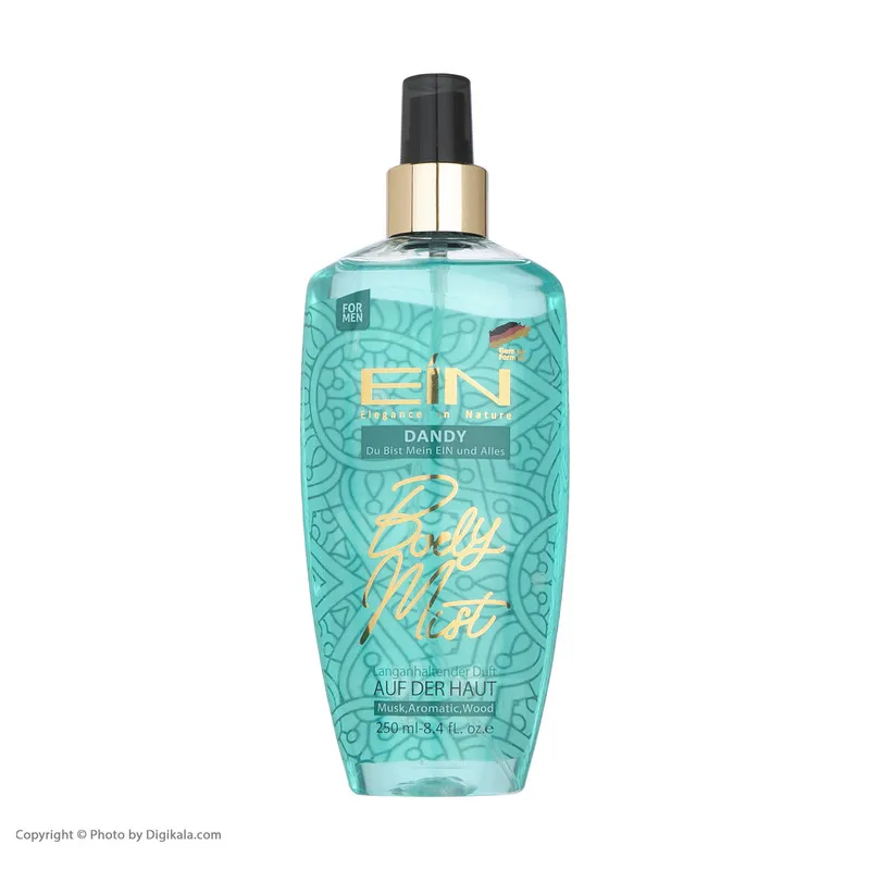 بادی اسپلش مردانه ای آی ان مدل DANDY حجم 250 میلی لیتر - تصویر 5