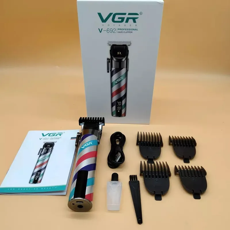 ماشین اصلاح موی سر و صورت وی جی ار مدل V-692 - تصویر 4