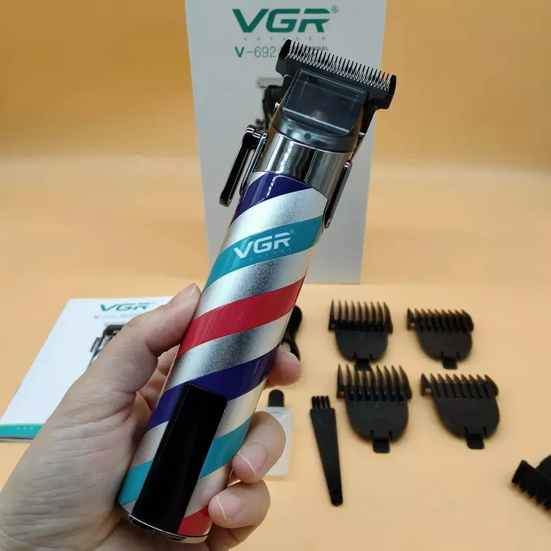 ماشین اصلاح موی سر و صورت وی جی ار مدل V-692 - تصویر 6