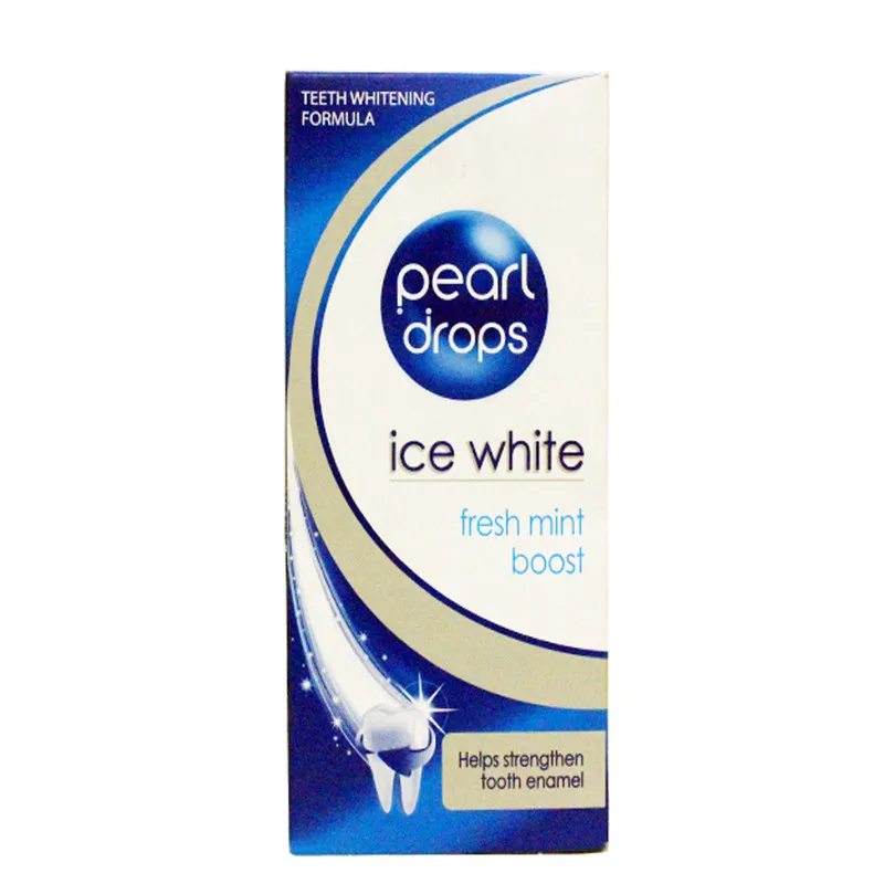 خمیر دندان سفید کننده پرل دراپس مدل ice white حجم 50 میلی لیتر - تصویر 4
