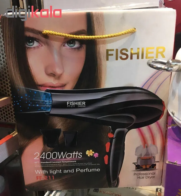 سشوار حرفه ای فیشر مدل FF-211 - تصویر 2