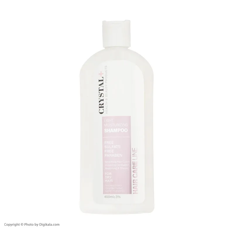 شامپو آبرسان مو کریستال مدل Hair Care Line حجم 400 میلی لیتر - تصویر 2