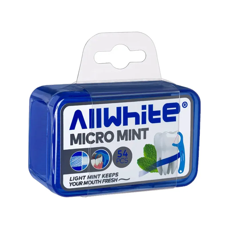 نخ دندان آل وایت مدل MICRO MINT بسته 54 عددی - تصویر 5