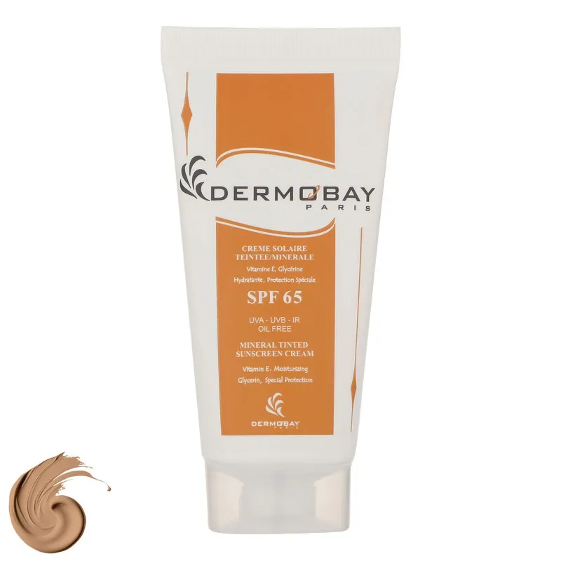کرم ضدآفتاب رنگی درموبای مدل SPF65، مناسب پوست‌های چرب، حجم 50 میلی‌لیتر - تصویر 2