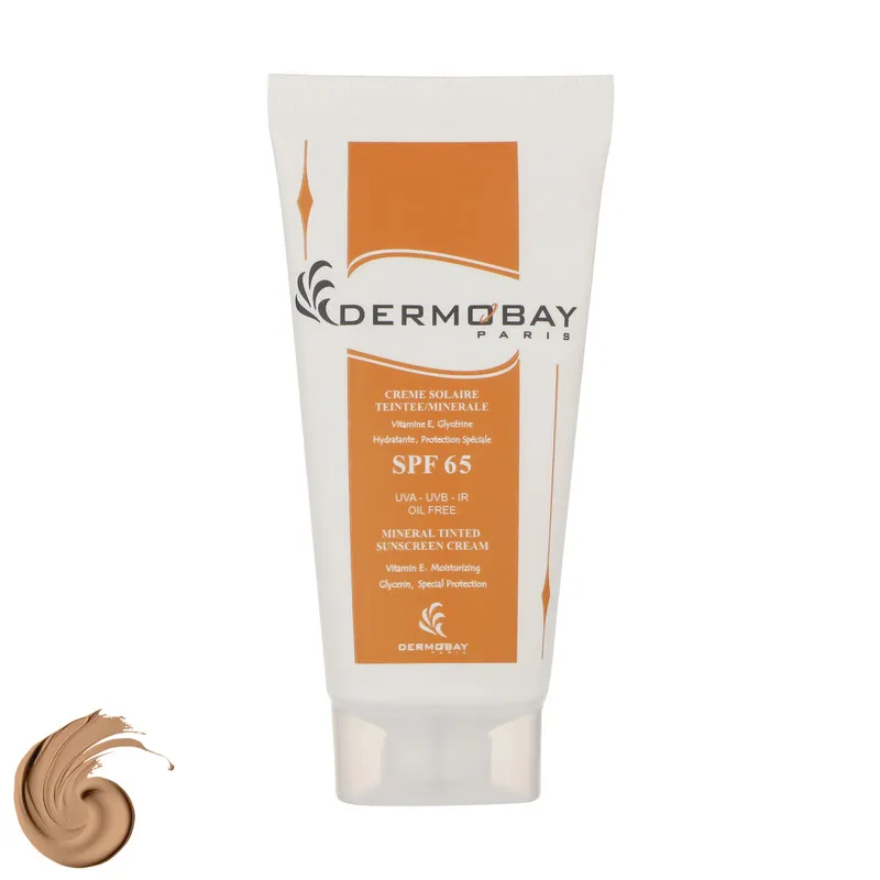 کرم ضدآفتاب رنگی درموبای مدل SPF65، مناسب پوست‌های چرب، حجم 50 میلی‌لیتر - تصویر 3