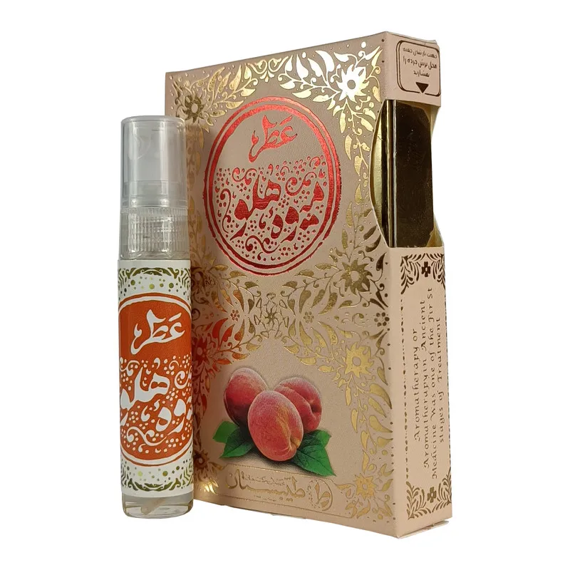عطر جیبی طیبستان مدل هلو حجم 5 میلی لیتر