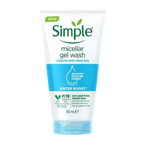 ژل شستشو صورت سیمپل مدل Dewy Fresh Skin حجم 150 میلی لیتر - تصویر 2