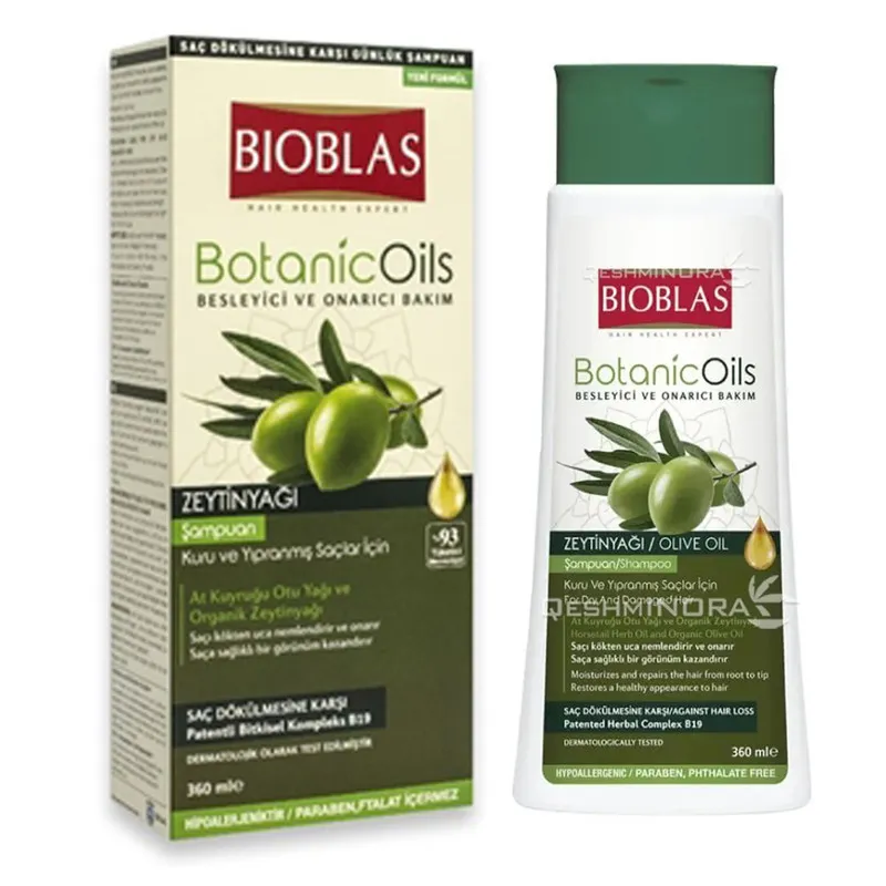 شامپو تقویت کننده و ضد ریزش مو بیوبلاس مدل Botanic Oil حجم 360 میلی لیتر - تصویر 4
