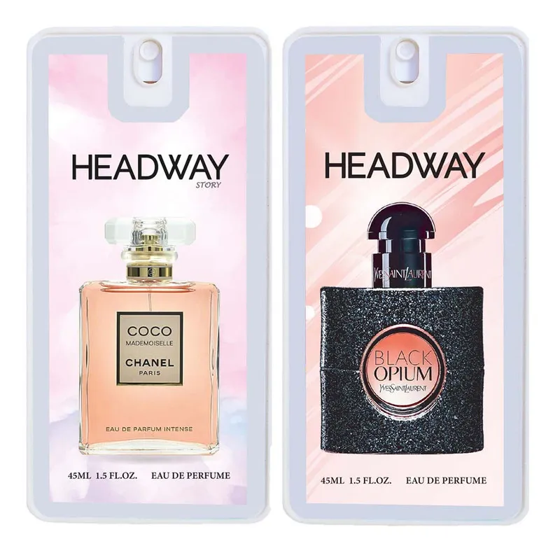 عطر جیبی زنانه هدوی مدل بلک اوپیوم و کوکو شنل حجم 45 میلی لیتر مجموعه 2 عددی - تصویر 2