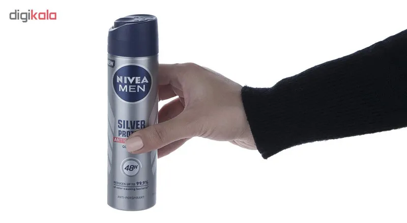 اسپری ضد تعریق مردانه نیوآ مدل Silver Protect حجم 150 میلی لیتر - تصویر 5