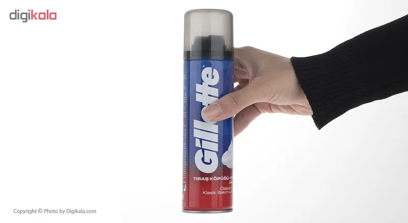 ست اصلاح ژیلت مدل Blue 3 مجموعه 6 عددی همراه با فوم اصلاح - تصویر 6