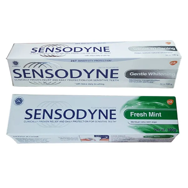 خمیر دندان سنسوداین مدل سفید کننده وزن 100 گرم بسته 2 عددی - تصویر 2
