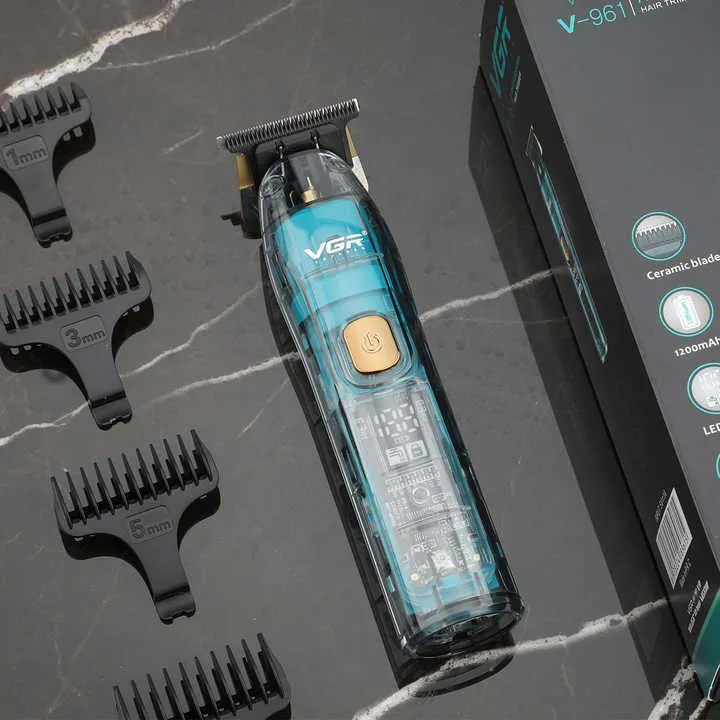 ست ماشین اصلاح موی صورت و بدن وی جی ار مدل V-961 - تصویر 4