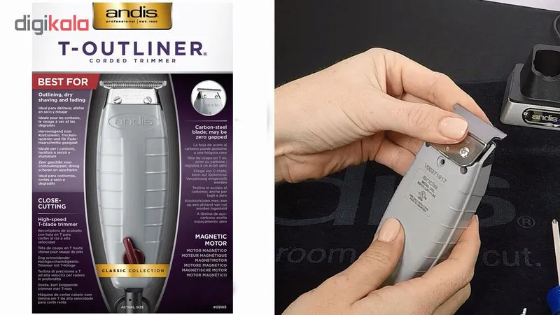 ماشین اصلاح موی سر و صورت اندیس مدل T-Outliner - تصویر 5