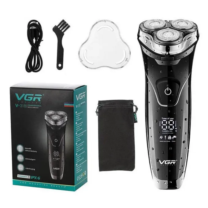 ماشین اصلاح موی صورت وی جی ار مدل V-318 - تصویر 3