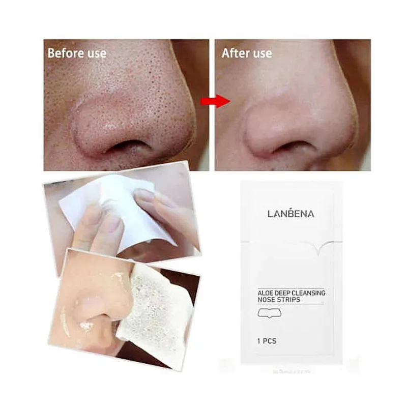 ماسک پاککننده و براقکننده بینی لنبنا مدل deep cleansing بدون الکل مناسب انواع پوست بسته 2 عددی - تصویر 5