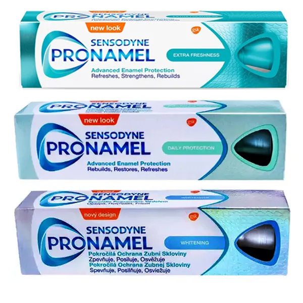 خمیر دندان سنسوداین سری پرونمل مدل Extra Fresh - Daily Protection - whitening حجم 75 میلی لیتر بسته 3 عددی - تصویر 2
