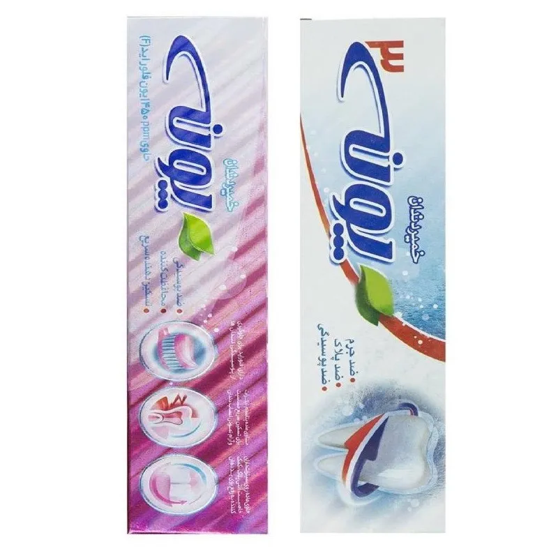 خمیر دندان پونه مدل three Sensitive حجم 100 میلی‌لیتر بسته 2 عددی - تصویر 2