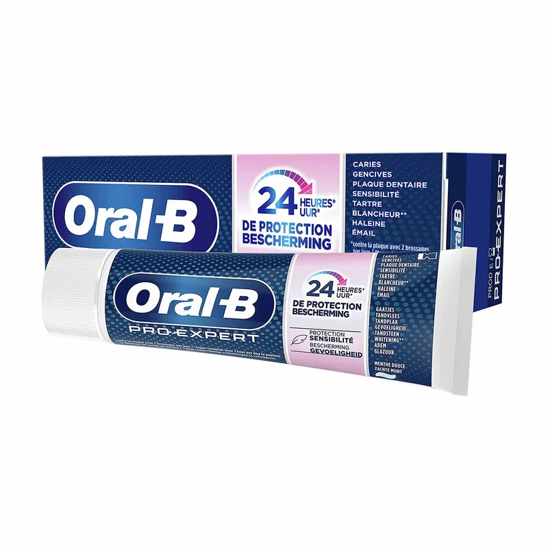 خمیر دندان اورال-بی مدل Pro Export 24 Hours حجم 75 میلی لیتر - تصویر 5