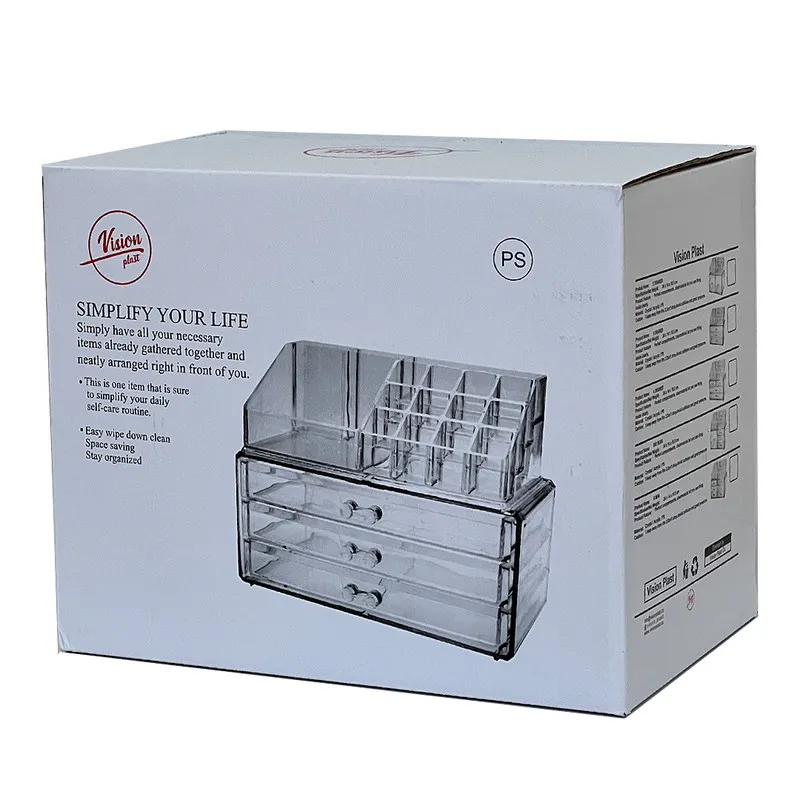 استند لوازم آرایشی مدل سه کشو - تصویر 2