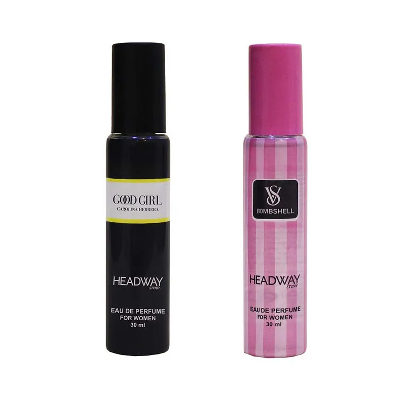 عطر جیبی زنانه هدوی استوری مدل ویکتوریا سکرت بامبشل و گود گرل حجم 30 میلی لیتر مجموعه 2 عددی - تصویر 2