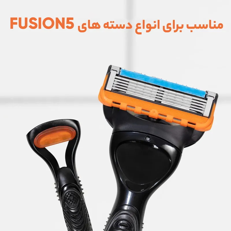 تیغ یدک ژیلت مدل Fusion 5 بسته 4 عددی - تصویر 5