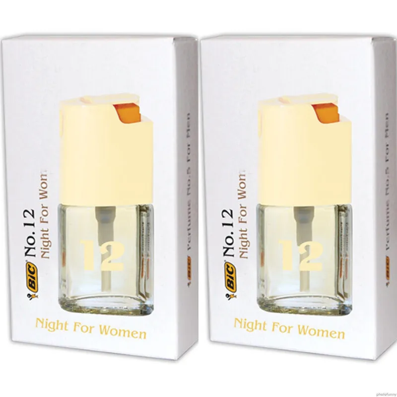 عطر جیبی زنانه بیک شماره 12 حجم 7.5 میلی لیتر بسته دو عددی - تصویر 2